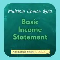 Basic Income Statement Quiz product page