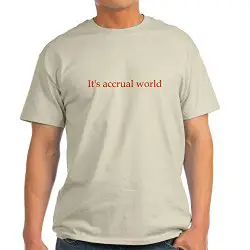 Its Accrual World Mens Shirt