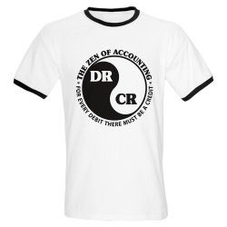 The Zen of Accounting Mens Ringer Shirt