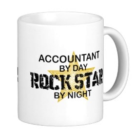 Accountant By Day Rockstar By Night Mug