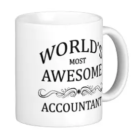 World's Most Awesome Accountant Mug
