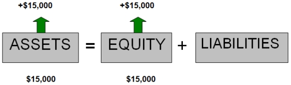 Owner's equity assets increase investment in business