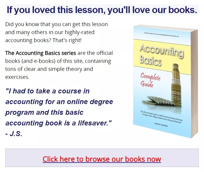 Basic accounting books