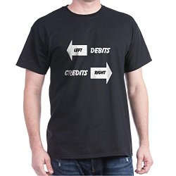 Left Debits Credits Right Mens Shirt